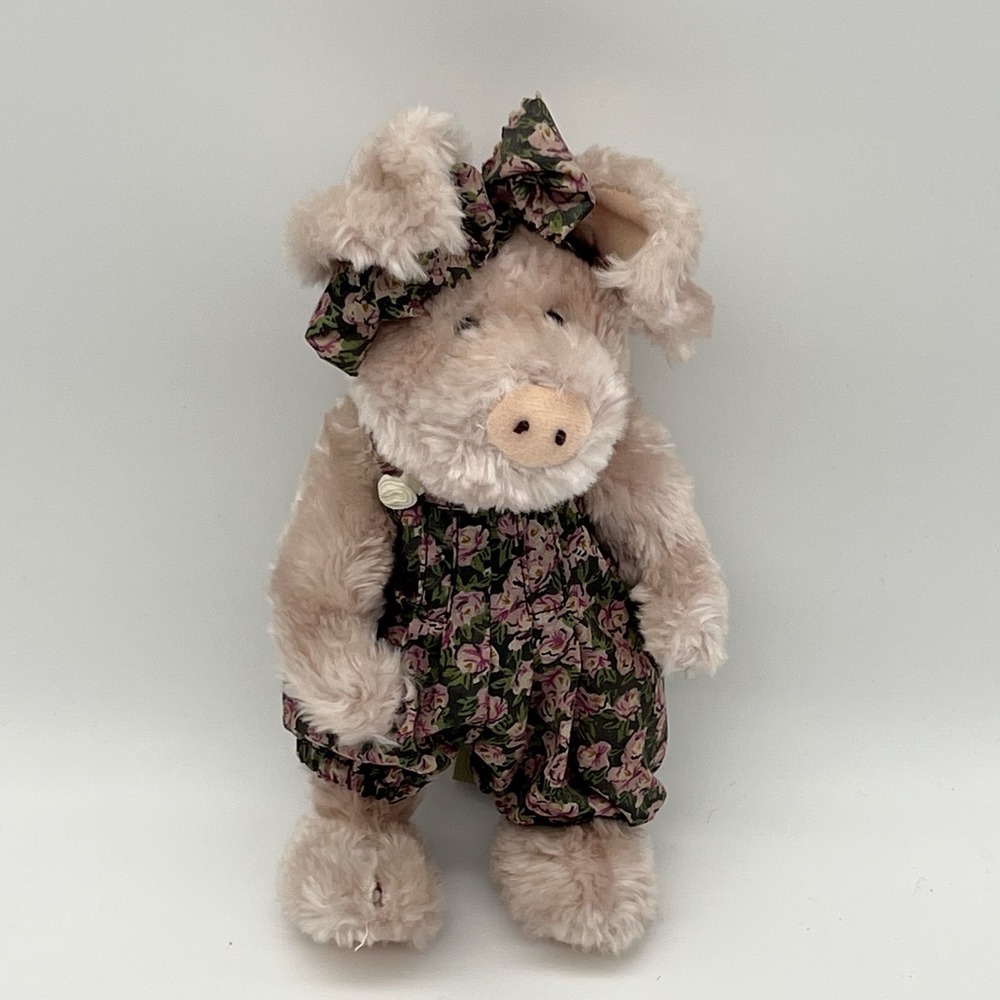 Vintage Boyds Bears Collectible Plush Pig Kaitlin 9"